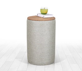 Atelier Del Sofa Puf Bohemio Gris